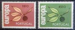Portugal Kat. 991-992 * 1965 Kat. 15 Euro