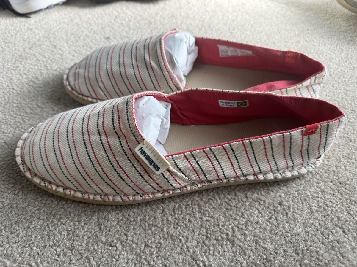 Havaianas Scarpe da uomo: Havaianas Mens Espadrilles Gr. 46 – Usato da Opfikon venduto da wolves21 1