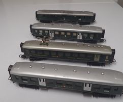 Märklin H0 4 SBB Leichstahl P'wagn (WR, 2x B, D) für Bastler