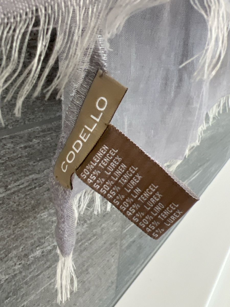 Codello Foulard & Sciarpe: Lovely light blue grey Scarf from Codello – Usato da Luzern venduto da TIsabel 1