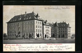 AK Bern, Kaserne Beundenfeld, 1905
