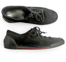 Gucci Sneaker Wildleder schwarz Grösse 44