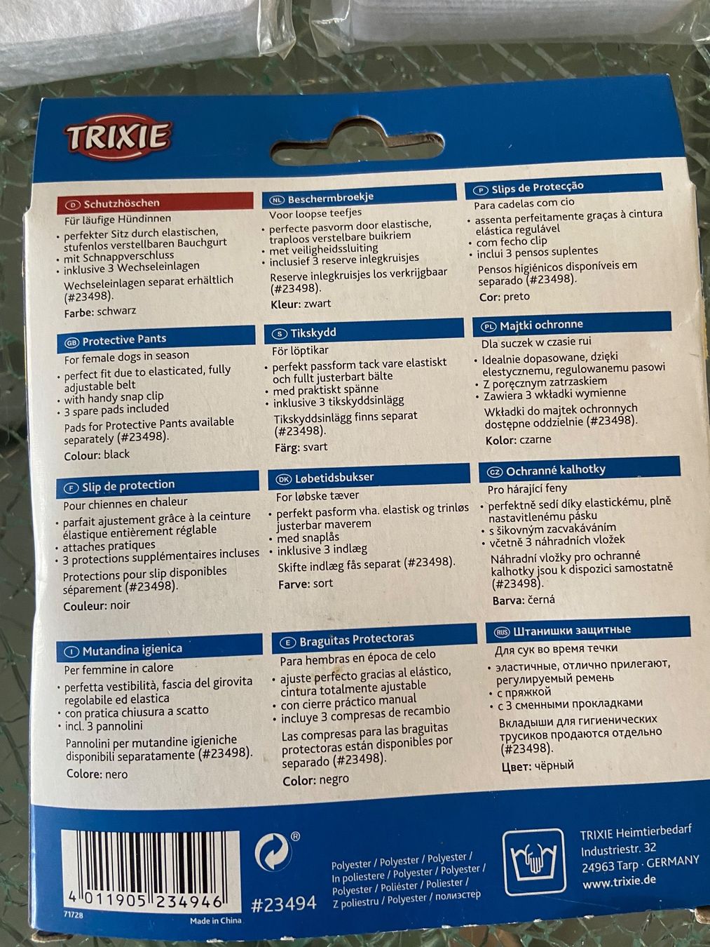 Secchi per pannolini & Pannolini: Hündin Trixie Schutzhöschen  Grösse  LL – Nuovo e nell'imballaggio originale da Oftringen venduto da andrax 1