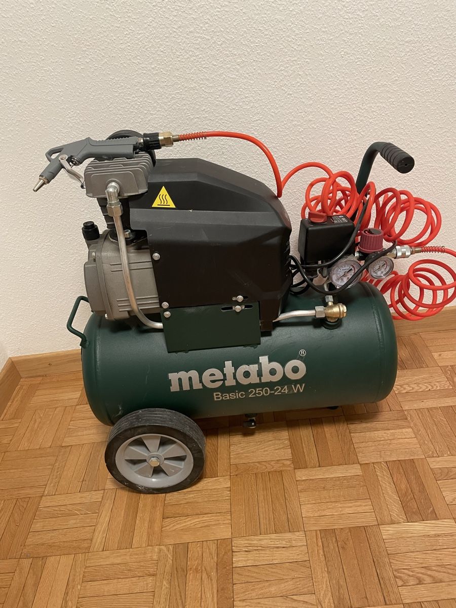 Kompressoren: Compresseur Metabo Basic 250-24 W bon état de marche – Gebraucht aus Yverdon-les-Bains von mar_hg5t