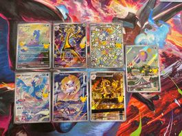 Pokemon 30th Art Rare Karten Set Englisch Near Mint