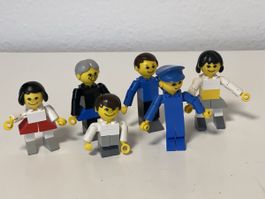 Lego - 6 Alte Figuren