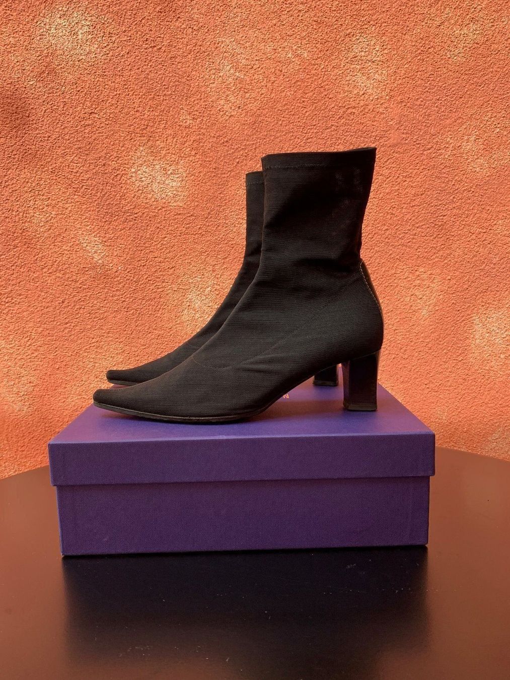 Scarpe da donna: GIORGIO M: Coole schwarze Textil-Stiefelette, 36,5 – Usato da Luzern venduto da paulablue 4