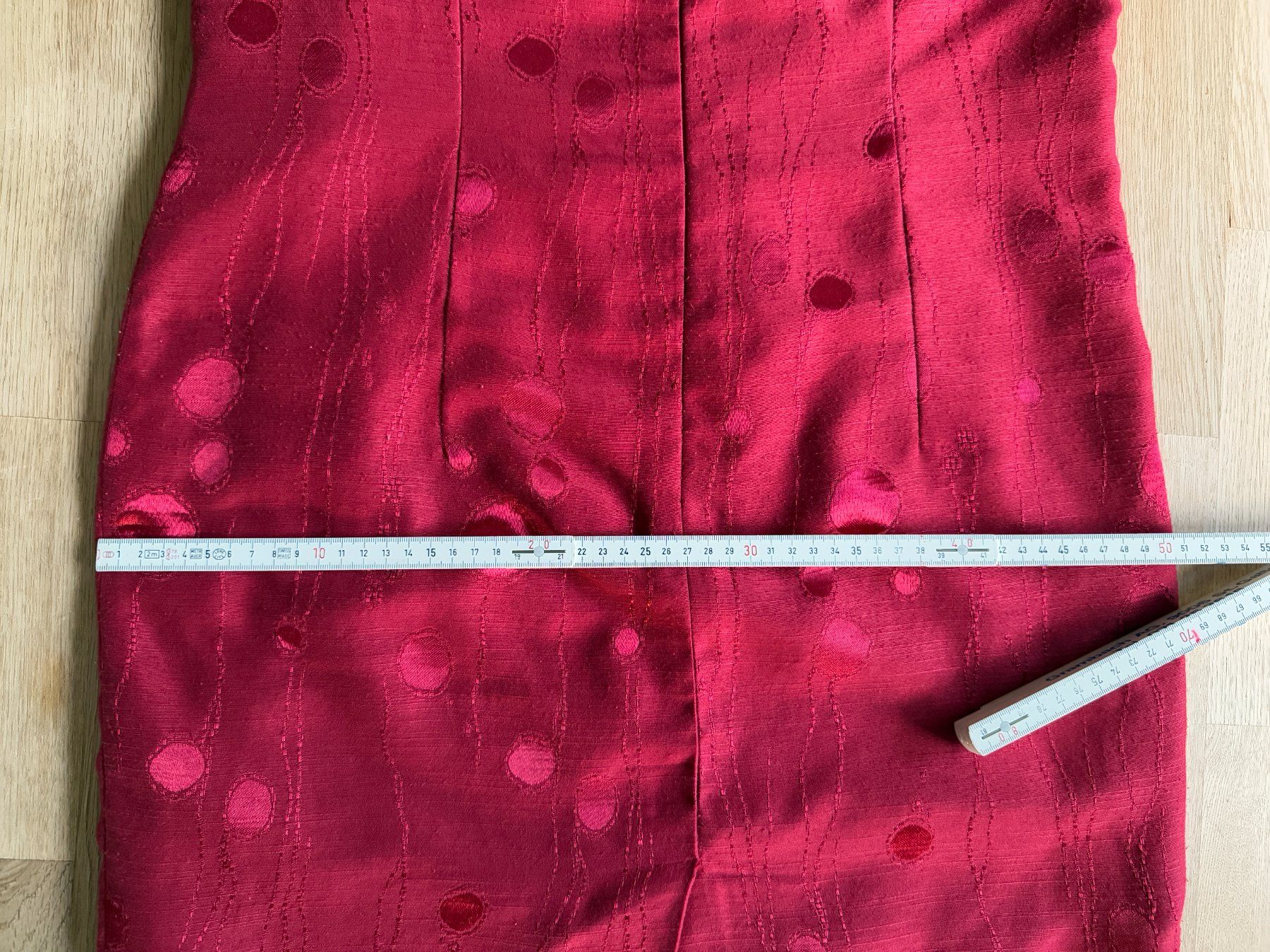 Kleider: Vintage SommerKleid - Rot - Gr. 42 – Gebraucht aus Fällanden von CapShop 7