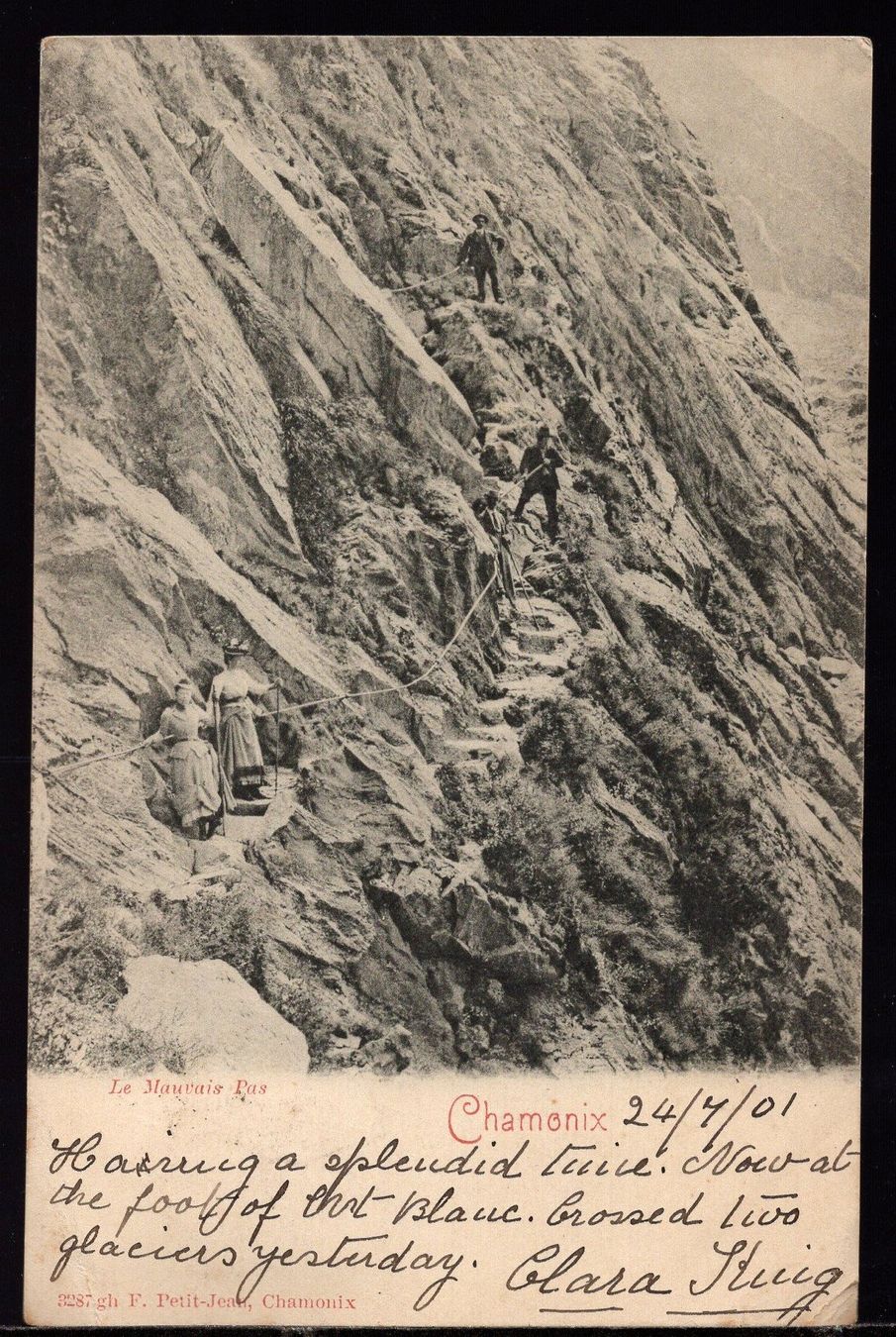 Cartoline postali: 8 Karten Chamonix  ( alle im Scan ) – Usato da Aarau venduto da kufi44