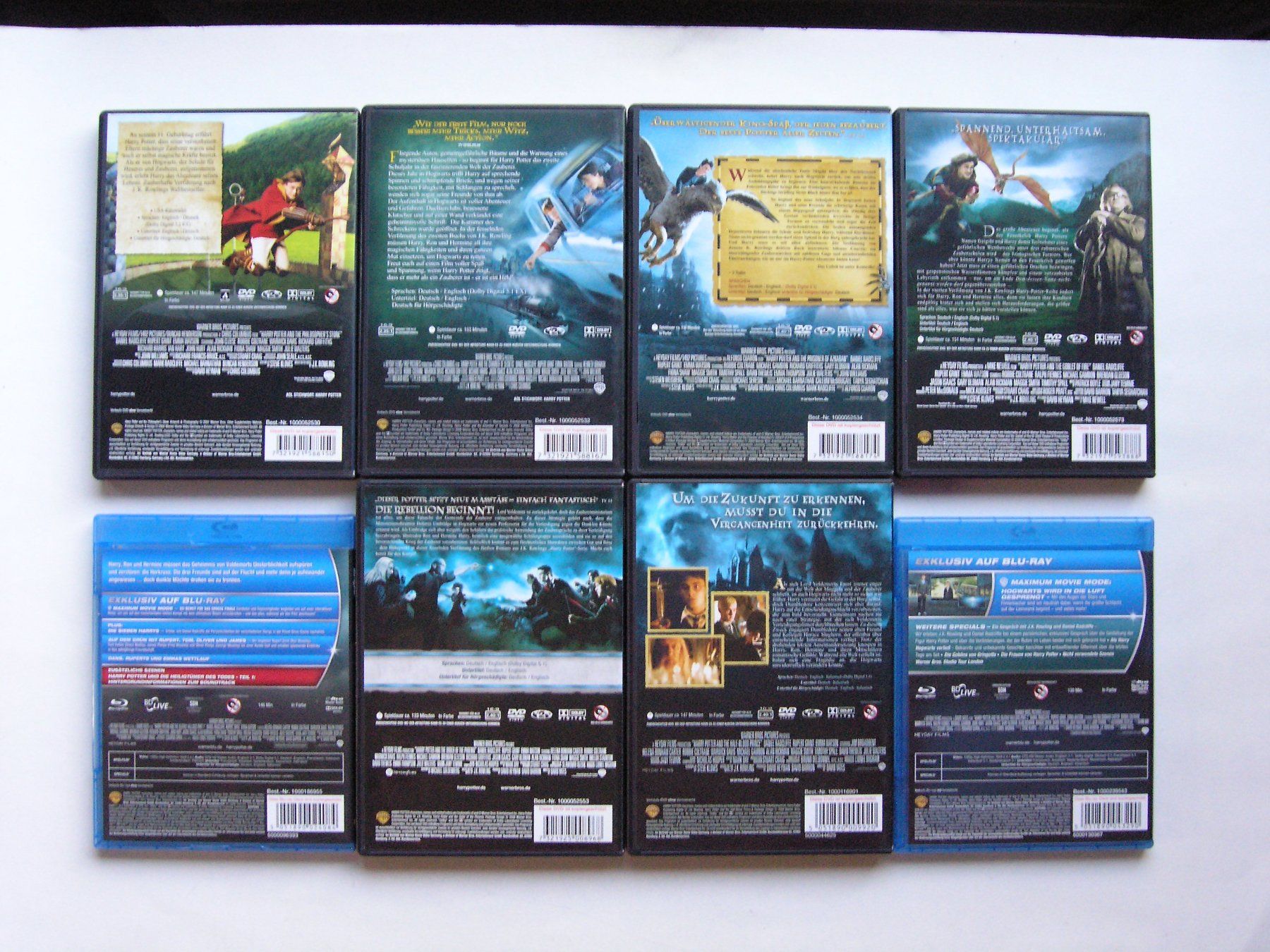 Alle DVDs: Harry Potter 1-8 - Complete Collection – Gebraucht aus Zuzwil SG von vette13 1