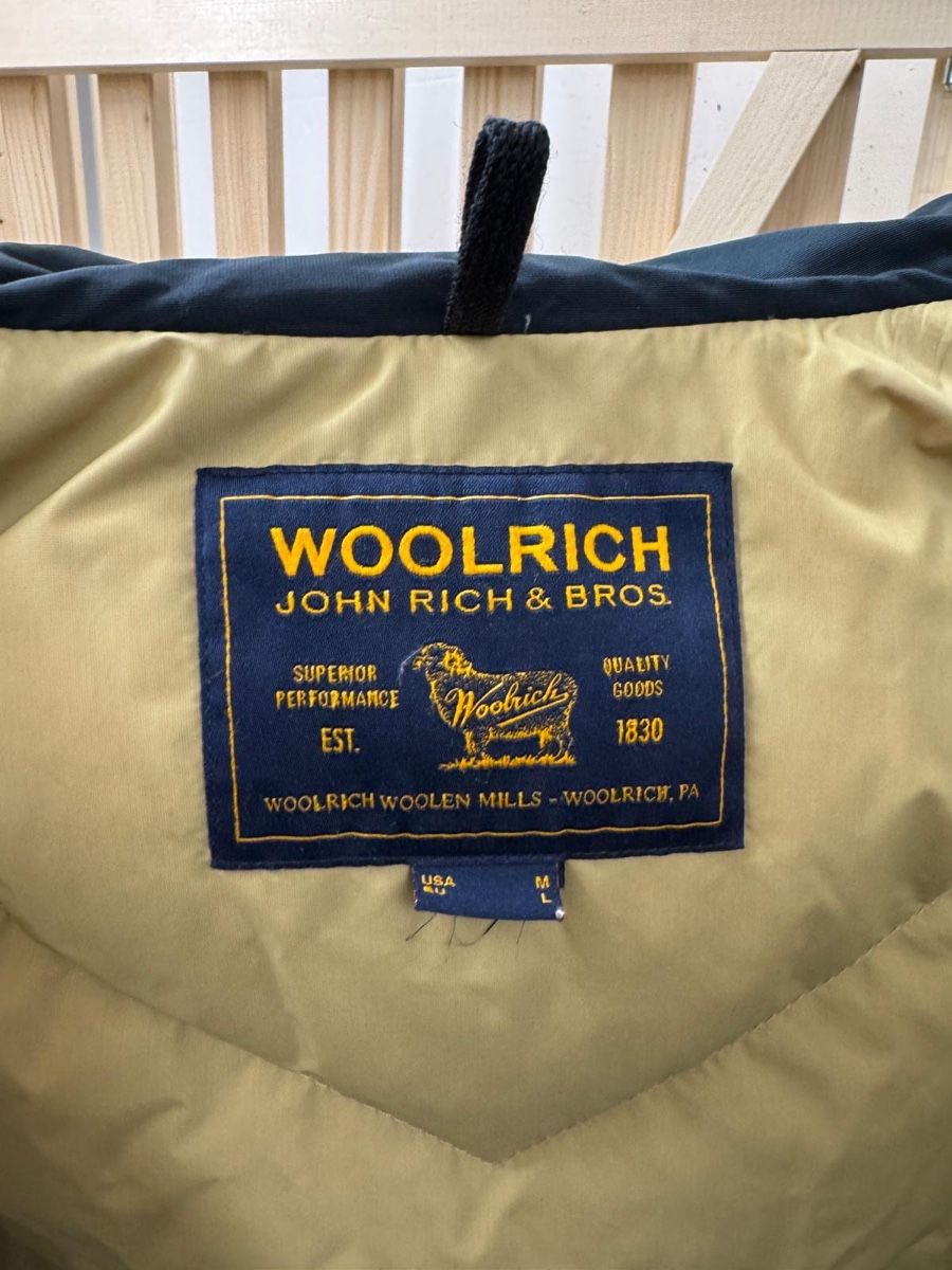 Woolrich Giacche: Woolrich Winterjacke Dunkelblau – Usato da Kriens venduto da DaFritzl 1