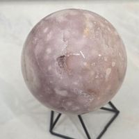 Pink Amethyst Kugel 66mm 385g