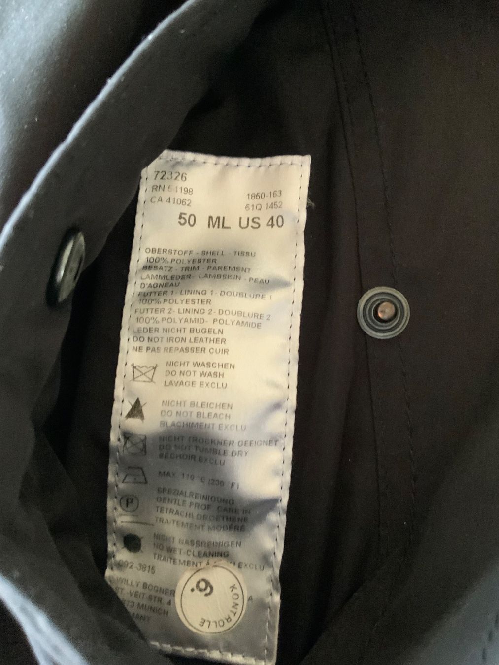 Bogner Cappotti: Bogner Herren 3/4 Mantel – Usato da Rorschacherberg venduto da chetan01 6