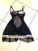 NEU: schwarzes Negligee - Gr. S