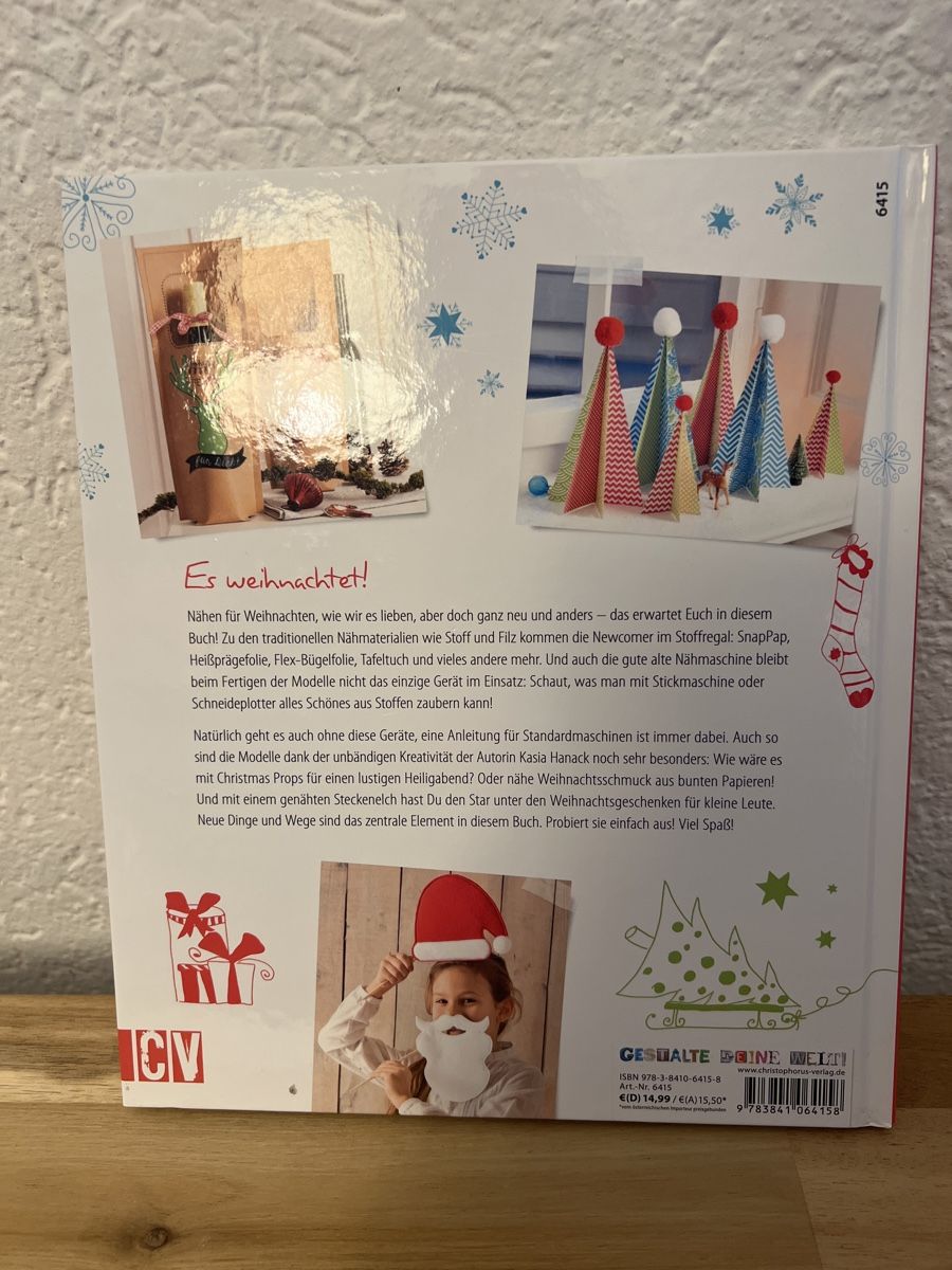 Libri: Weihnachts-Nähbuch / DIY Deko – Nuovo (secondo la descrizione) da Seon venduto da Sunny-Schmuck78 1