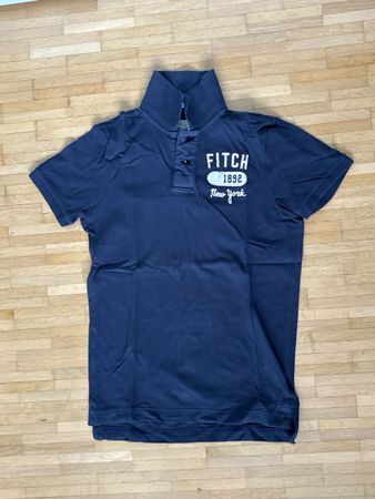 Polo Abercrombie & Fitch dunkelblau Grösse M guter Zustand