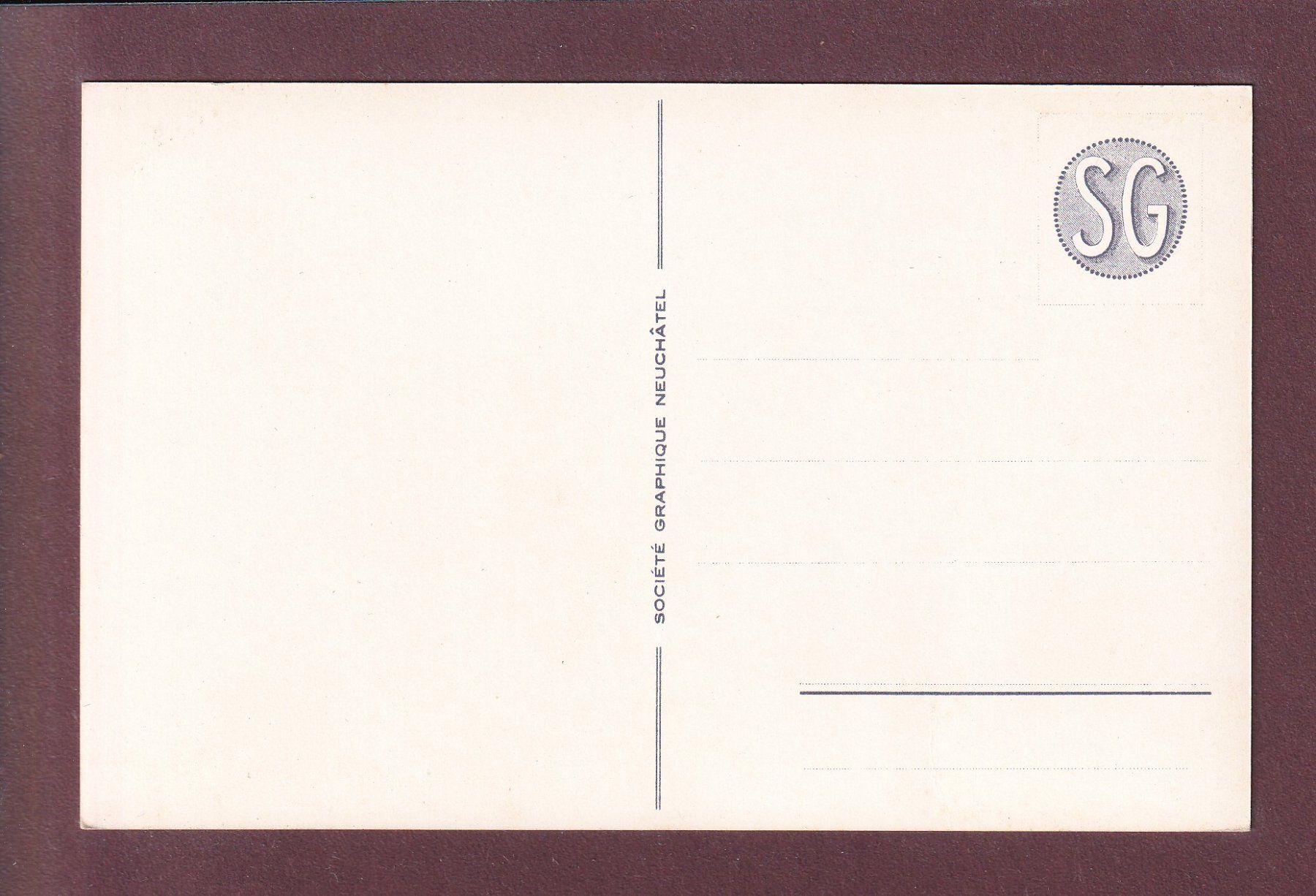 Ansichtskarten: MORGES - Mont Blanc – Gebraucht aus Pully von nicecards 1