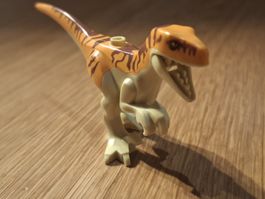 Lego Jurassic World Raptor orange braun guter Zustand