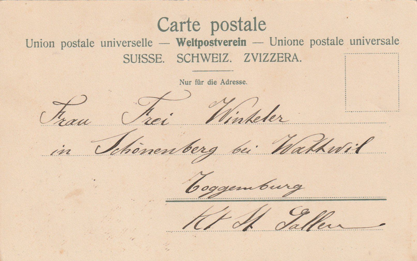Cartoline postali: Semsales 2-bildrig – Usato da Rorschacherberg venduto da fratovi2 1