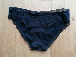 2 schwarze unterhosen gr. XS-S