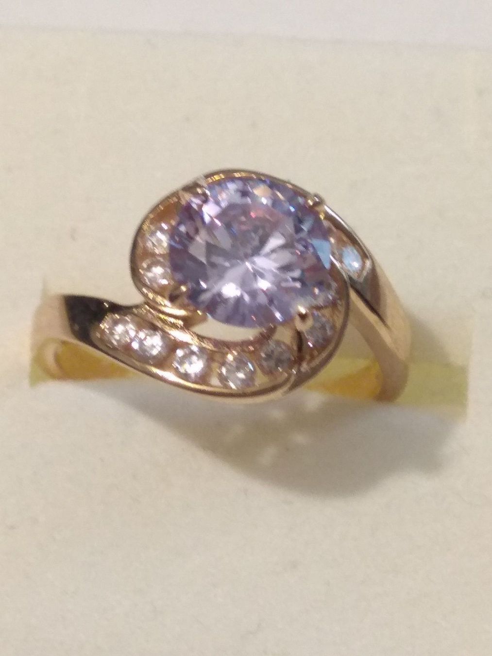 Ringe: Fantastischer vergoldeter Ring Zirkonia Gr. 57 – Neu und originalverpackt aus Münchenbuchsee von Daniel0133 1