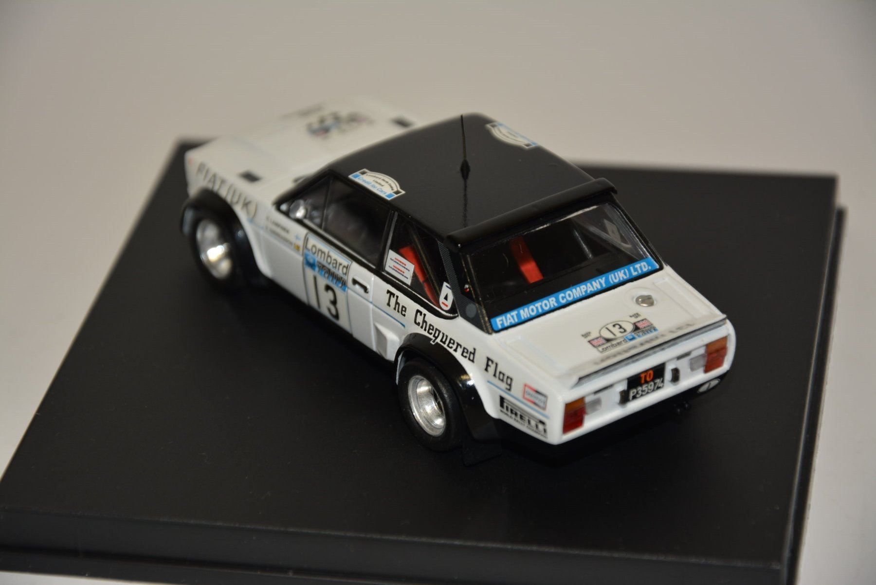 Fiat Modellautos: Fiat 131 Abarth 7th R.A.C. 1977 , 1:43 – Neu und originalverpackt aus Goldach von Feivel9 6