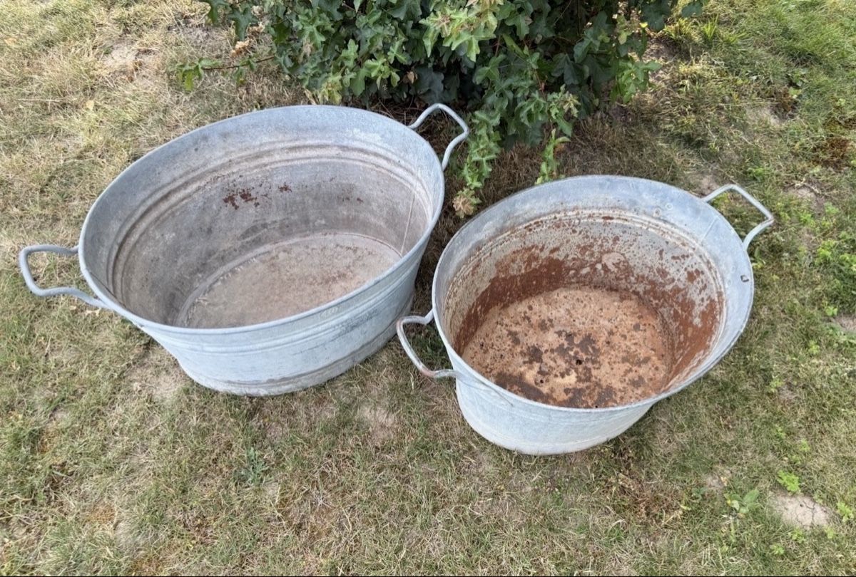Altre Decorazioni per giardino: Zuber Zinkwannen Duo – Usato da Gerlafingen venduto da sternrose