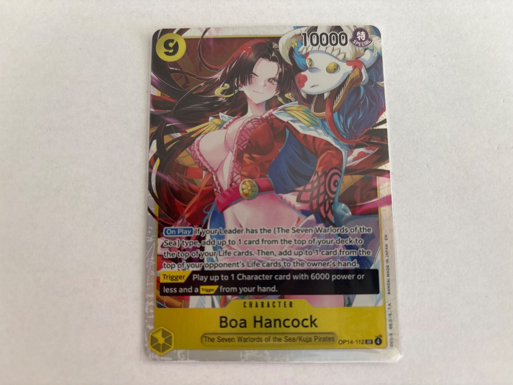 Bandai Carte collezionabili: One Piece TCG CARD OP14-112 ENG – Nuovo (secondo la descrizione) da Schaffhausen venduto da Brickorama0815