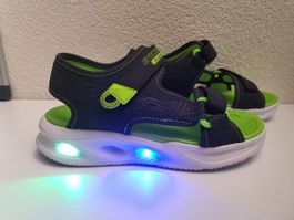 Gr. 34 - Skechers SLights Kindersandalen, Neu
