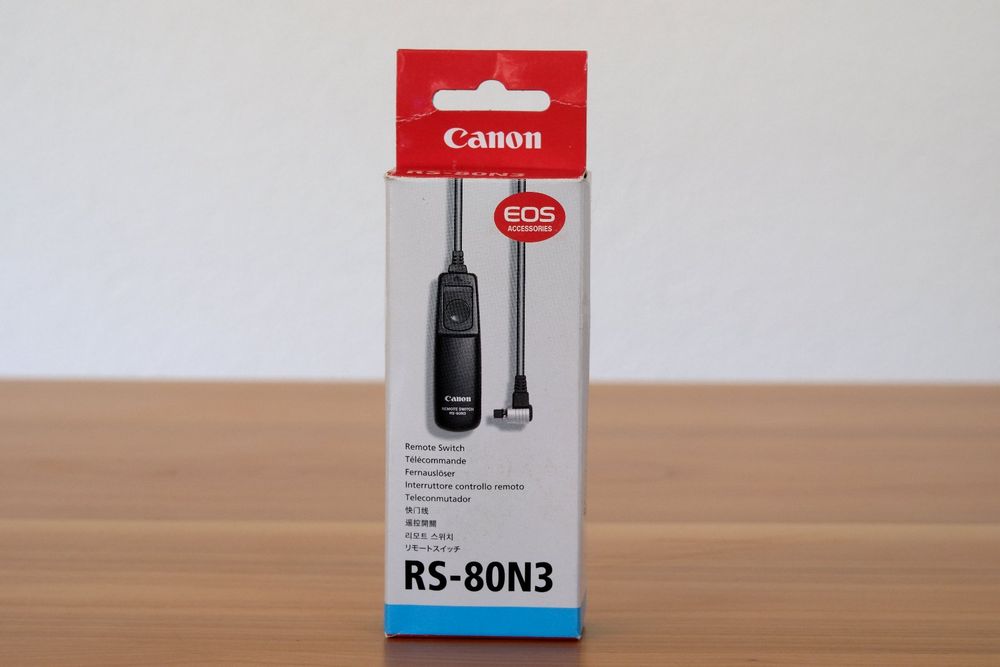 CANON Telecomando RS-80 N3 A Cavo 80cm Per Fotocamere Canon