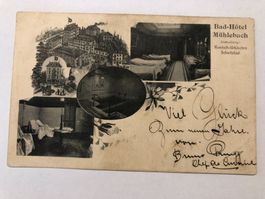 Bad-Hotel Mühlebach 1903 Russisch-türkisches Schwitzbad Züri