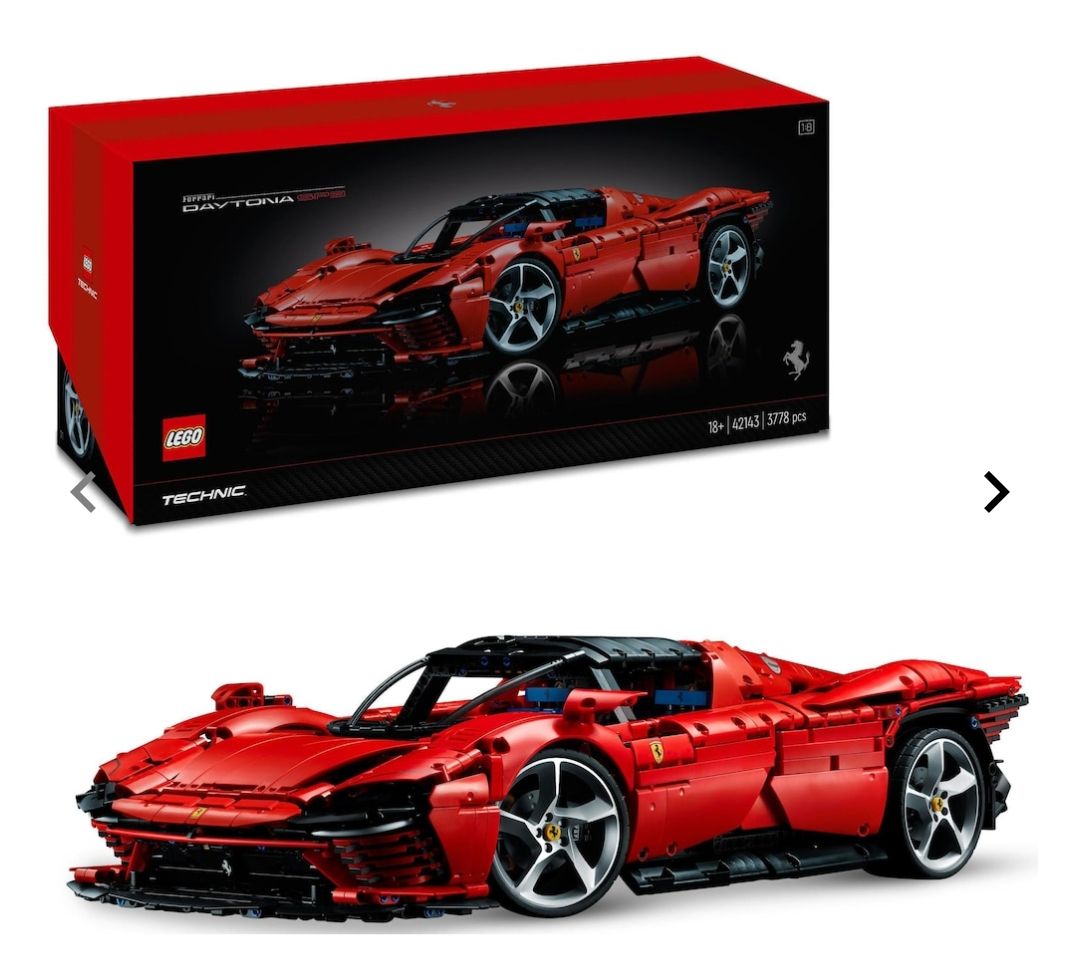 Technics Kit di costruzioni: Lego 42143 Ferrari  – Nuovo e nell'imballaggio originale da Vétroz venduto da Aurecot