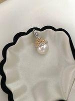 12 mm Luxus Süsswasserperle Anhänger