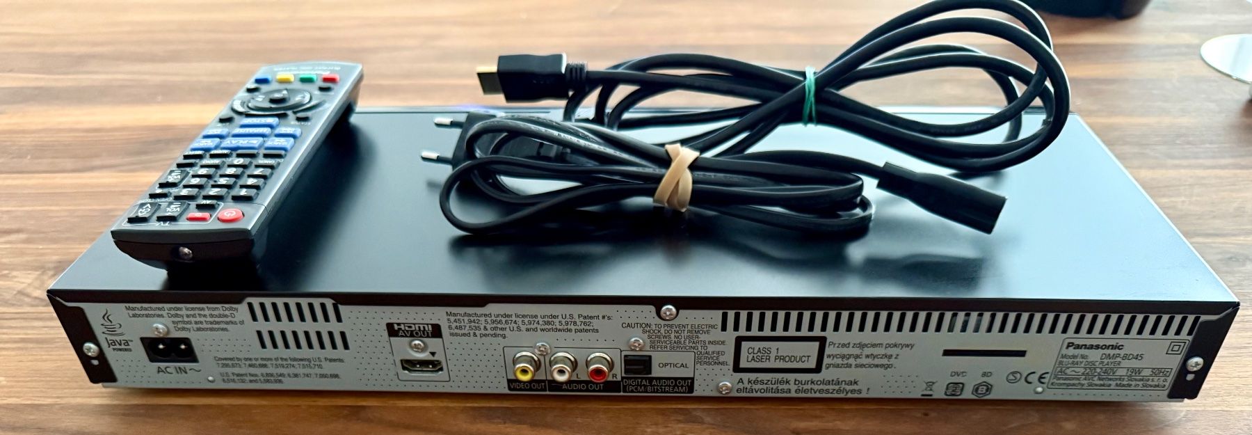 Panasonic Systèmes audio & multimédias: Panasonic DMP-BD45 / BluRay, USB, SD Player – D'occasion à Buchrain par Crocuta_Crocuta 2