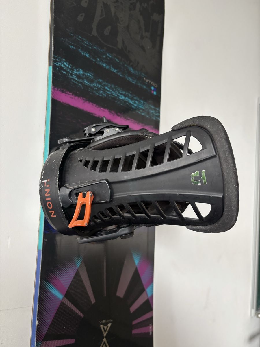 Board: Snowboard Nitro 165cm + Union Atlas Bindung – Usato da Zürich venduto da trixbieri 2
