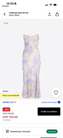 Forever New Kleid, Grösse 34 (eher 36)