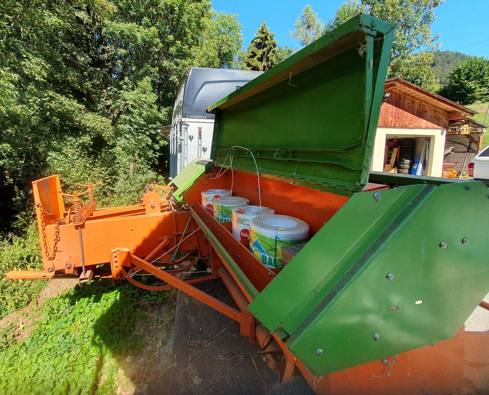 Toutes les machines: Presse à petites bottes Callignani – D'occasion à Le Sépey par Nutella26 5