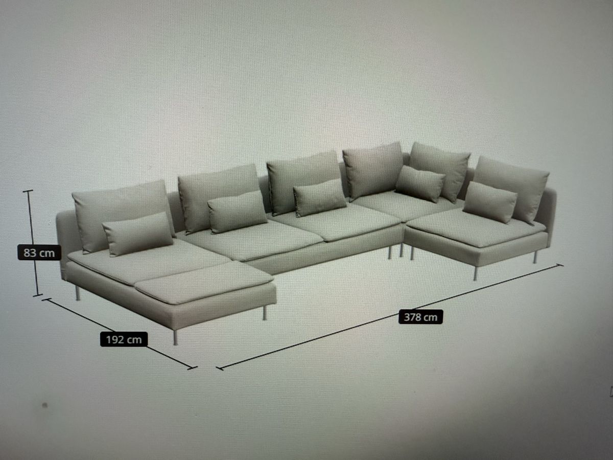 Divani: IKEA SÖDERHAMN Modulsofa / Lounge Sofa, Beige, I – Usato da Ebikon venduto da lop_jbb6
