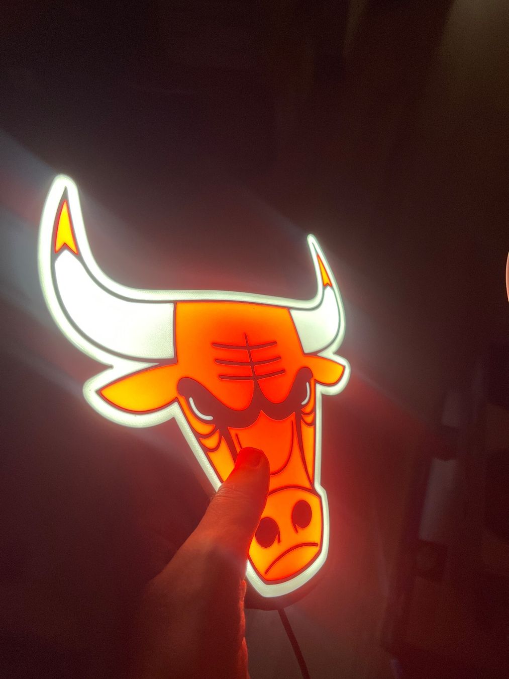 Lampen: Lampe LightBox LED Bulls Chicago – Neu (gemäss Beschreibung) aus Noville von Berlusconi55 2