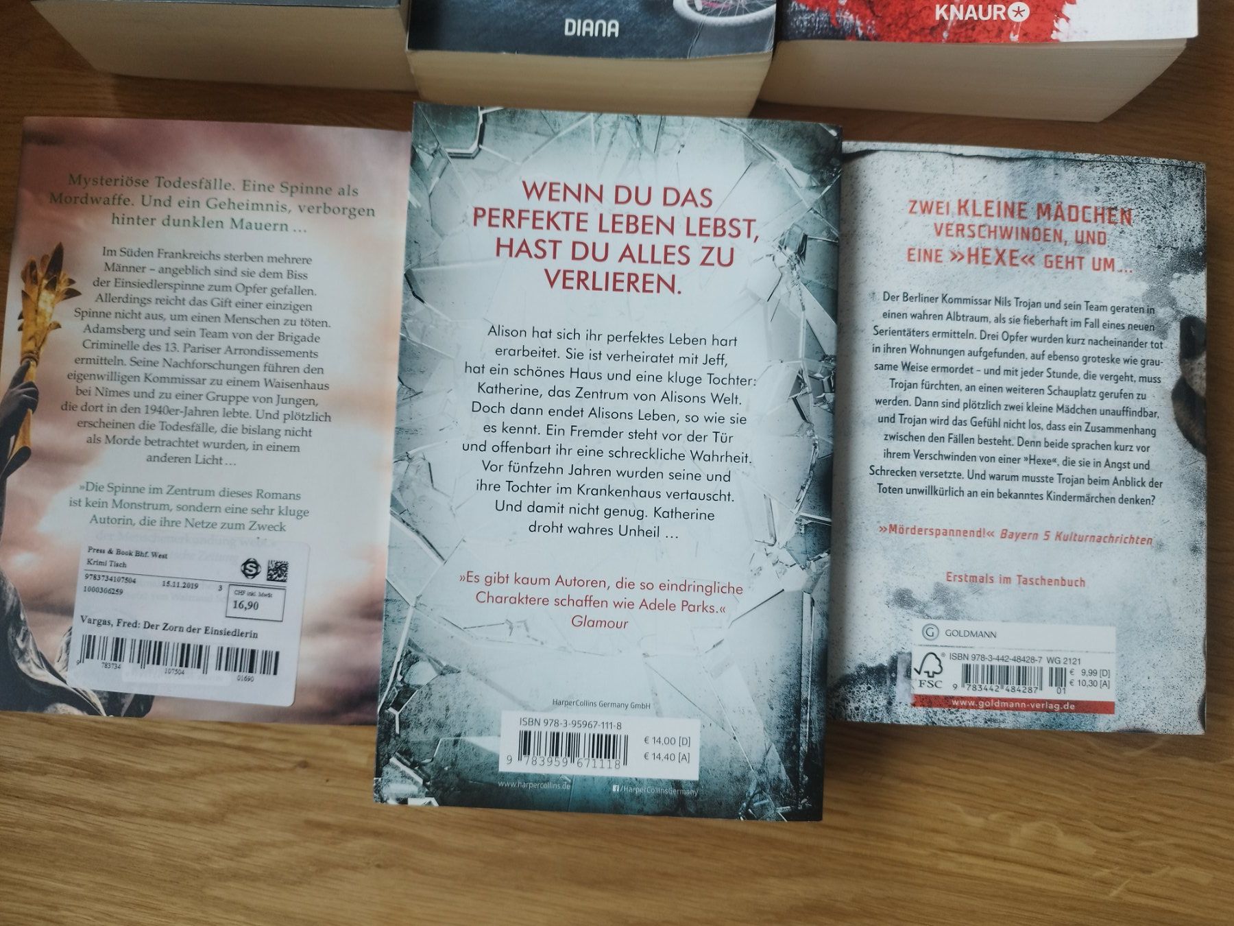 Libri: Bücher-Set Krimi / Thriller – Usato da Buchrain venduto da samsam013 2