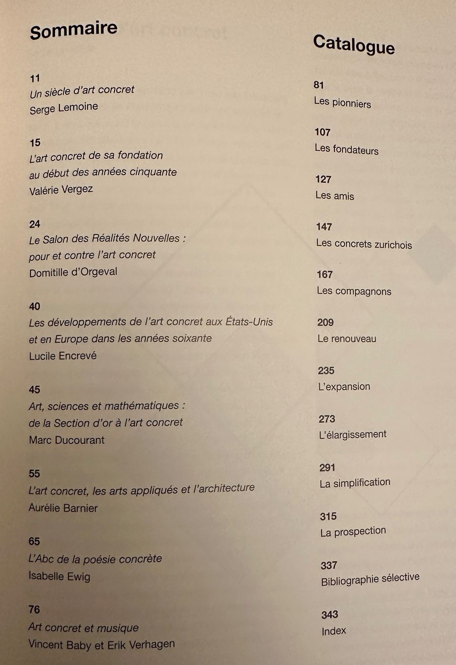 Libri: Serge Lemoine: Art Concret. – Usato da Zürich venduto da allp 4