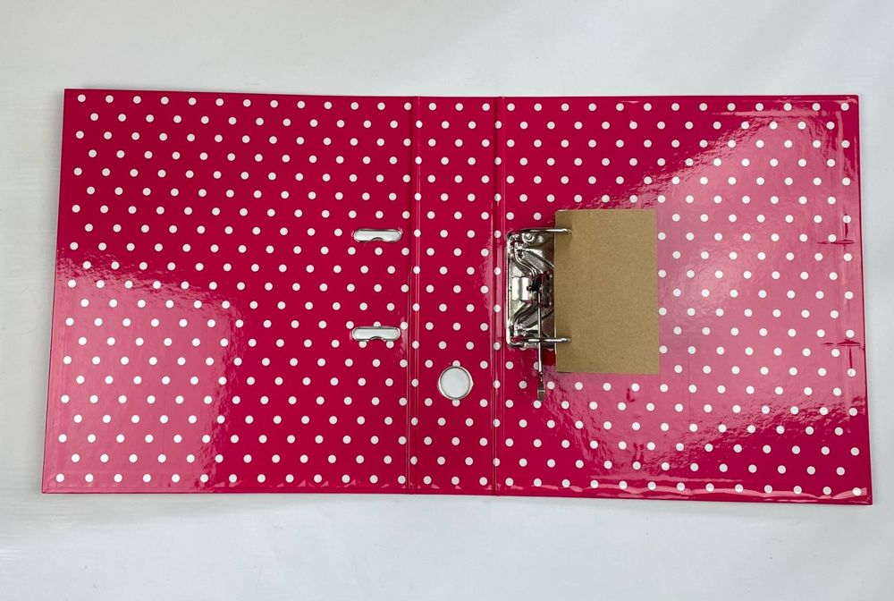 Allydrew Haarschleifen-Organizer – Pink Mit Punkten, Platzsparend & Dekorativ