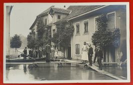Schaffhausen 1910 - Hochwasser
