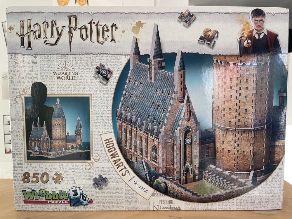 Harry potter 3d puzzle hogwarts kaufen auf ricardo