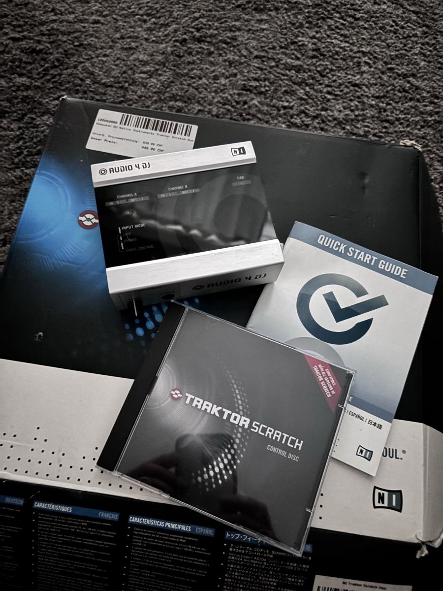 Equalizzatori: Traktor Scratch Duo - Native Instruments - Audio Interface – Usato da Grenchen venduto da maiky191