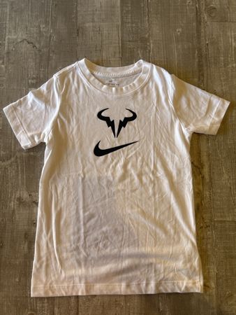 Nike Dri-Fit T-Shirt Rafael Nadal weiss Grösse 128/134