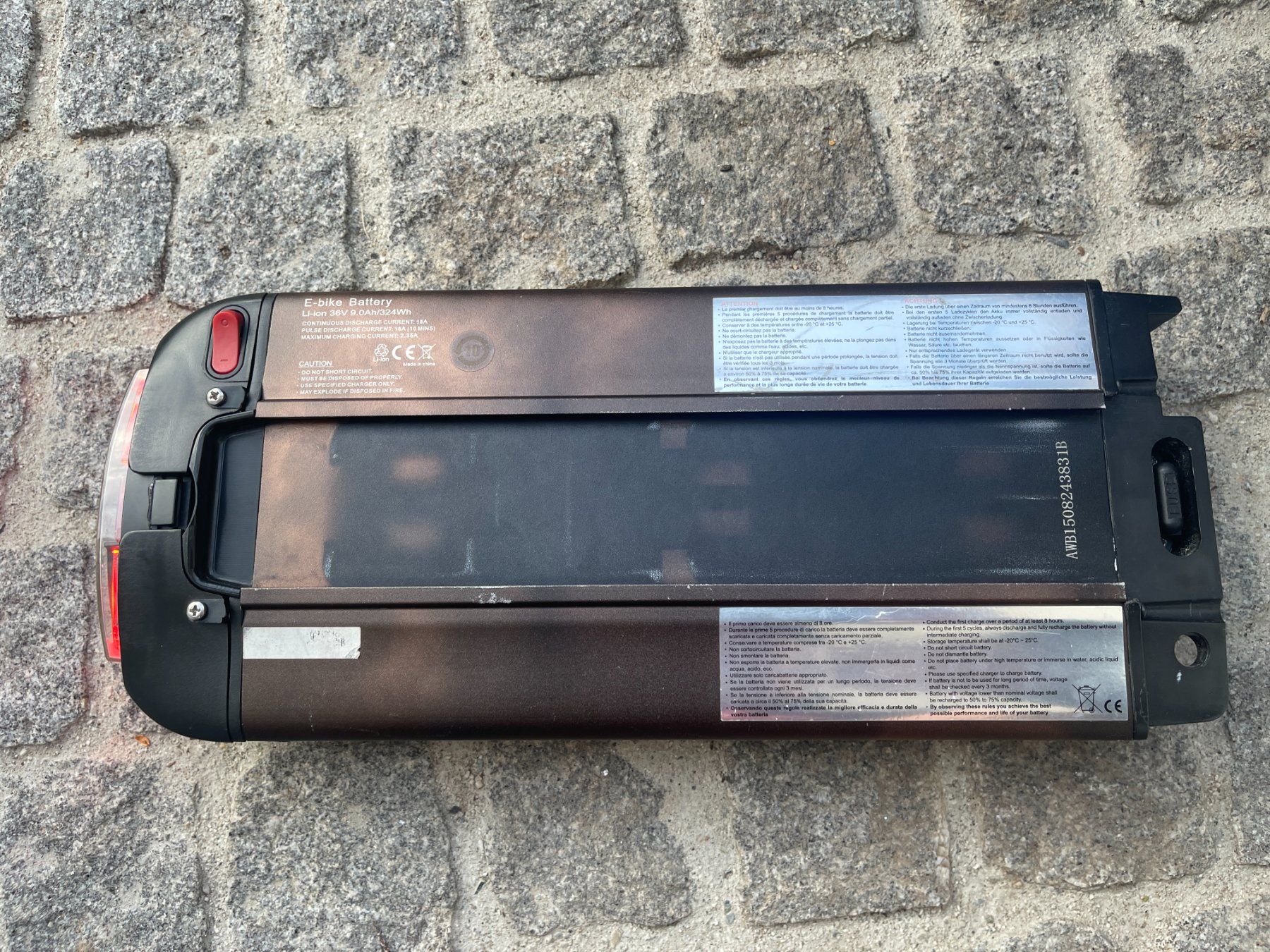 Saxonette Batterie: Akku 36V Leopard Strada II/Railway/Zenith – Usato da Volketswil venduto da mstonys 2