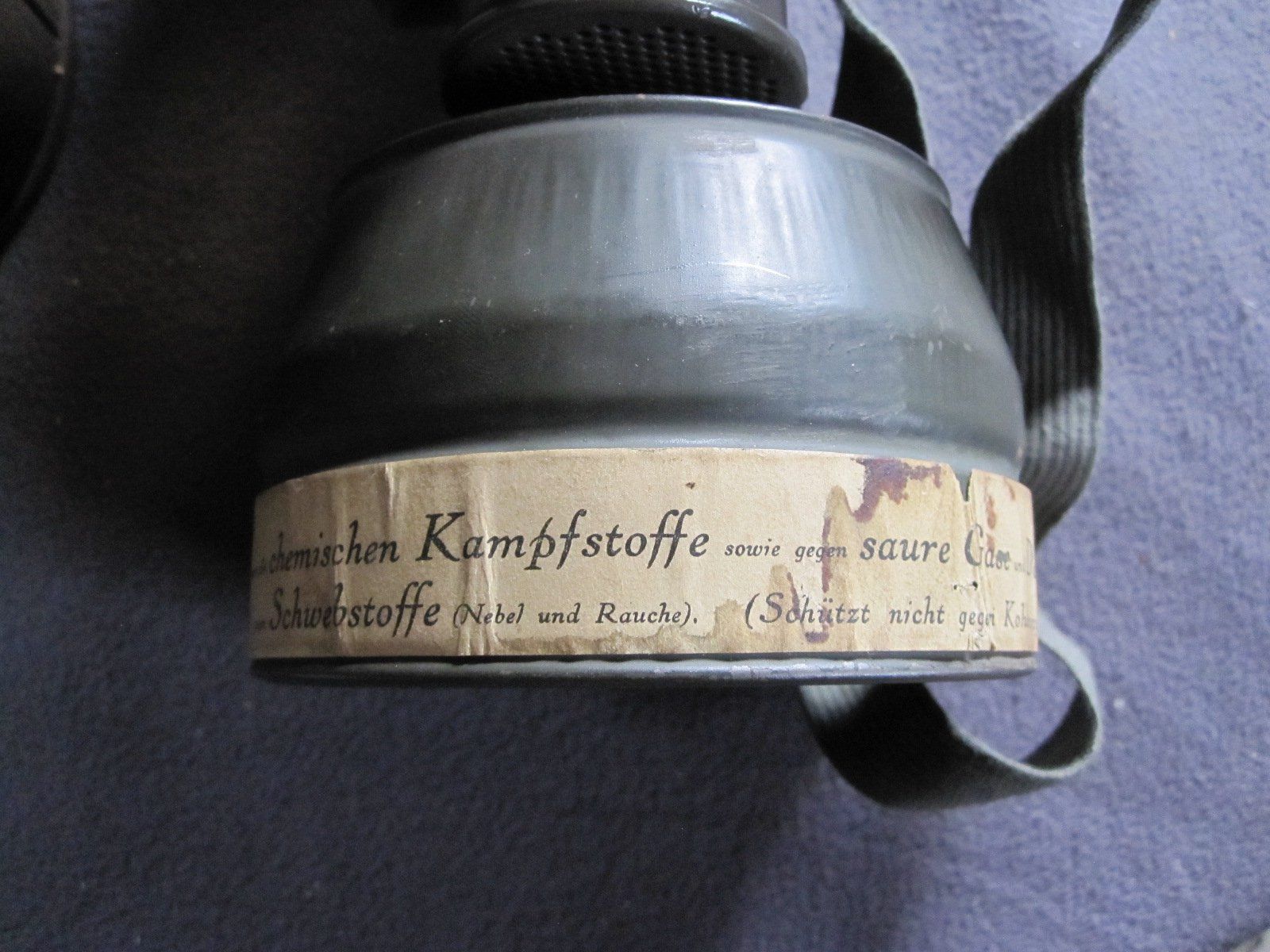Uniformi: Deutsche Gasmaske 2. W.K original – Usato da Worb venduto da Santosdumont 7