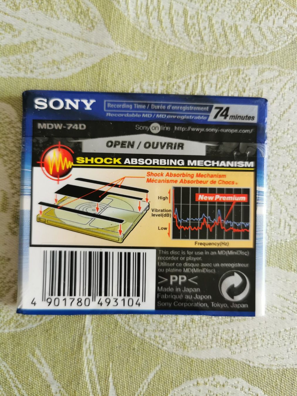 Sony Minidisc: minidisc Sony MDW-74D mini disc – Nuovo (secondo la descrizione) da Genève venduto da JavierVertiz 1