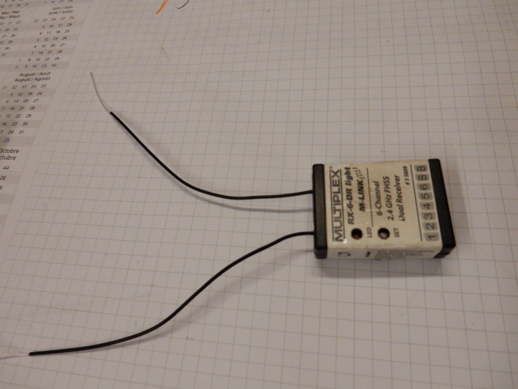 Multiplex Modellismo RC: Multiplex 6 Kanal-Empfänger – Usato da Schenkon venduto da Mast8 4